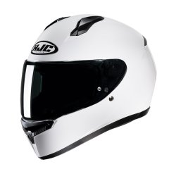 CASCO HJC C10 SOLID INTEGRALE WHITE 