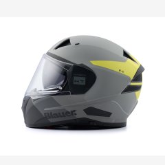 CASCO BLAUER NF01 NACA FULL FACE GRAFICA B GRIGIO OPACO 