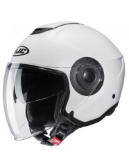 CASCO HJC i40N SOLID JET PEARL WHITE