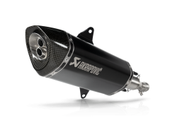 TERMINALE SCARICO TITANIO NERO AKRAPOVIC ITALJET DRAGSTER 300 